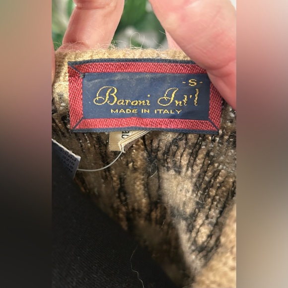 Baroni made in Italy Mohair seawater  small - Picture 6 of 10